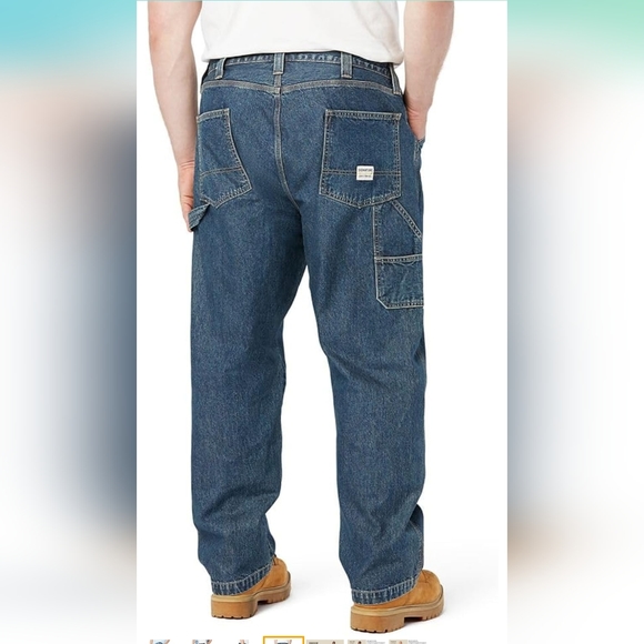 Signature by Levi Strauss & Co. Gold Label mens Carpenter Jeans  30x30  NWT - Picture 2 of 8